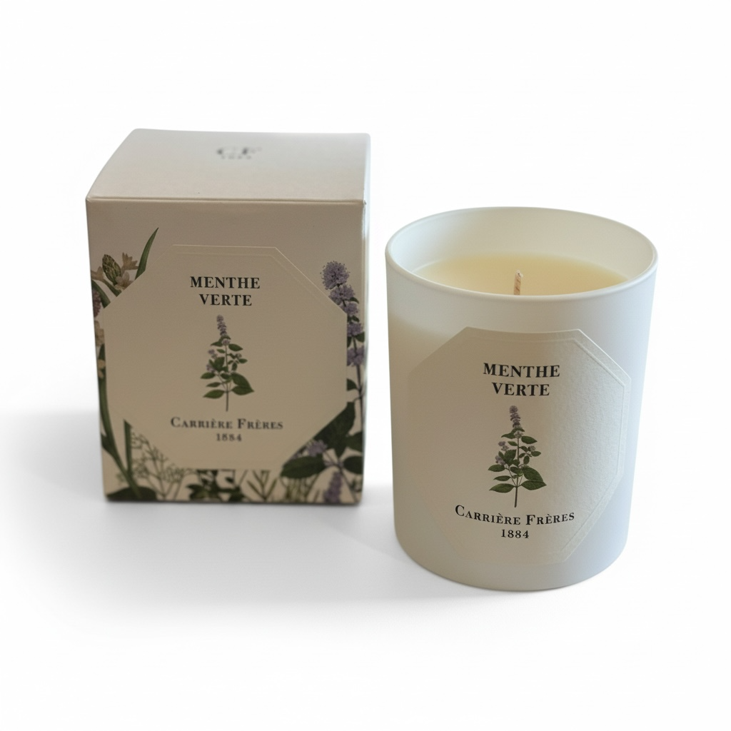 Carriere Freres Spearmint Candle 185 g-Carriere Freres-Oak Manor Fragrances
