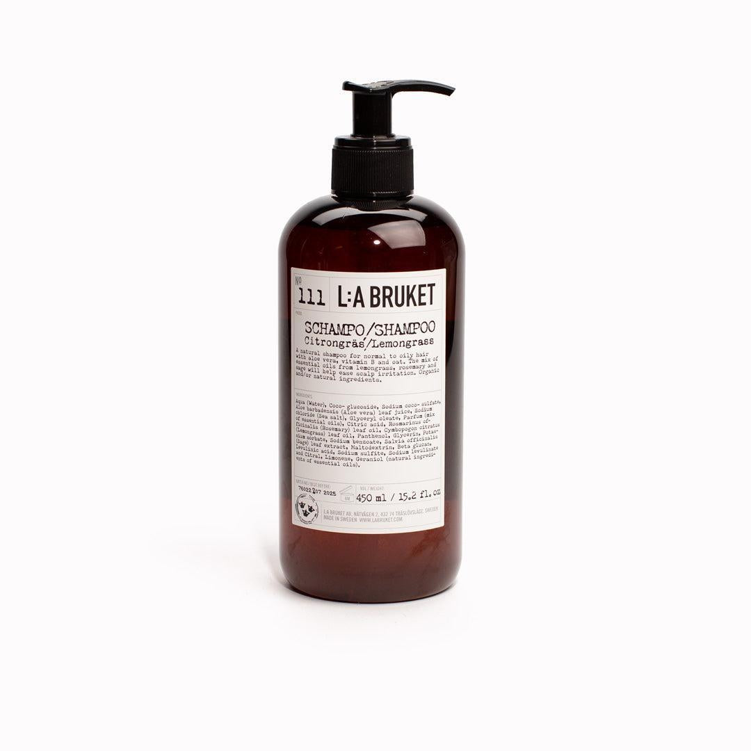 L:A Bruket No. 111 Lemongrass Shampoo 450 ml-L:A Bruket-Oak Manor Fragrances