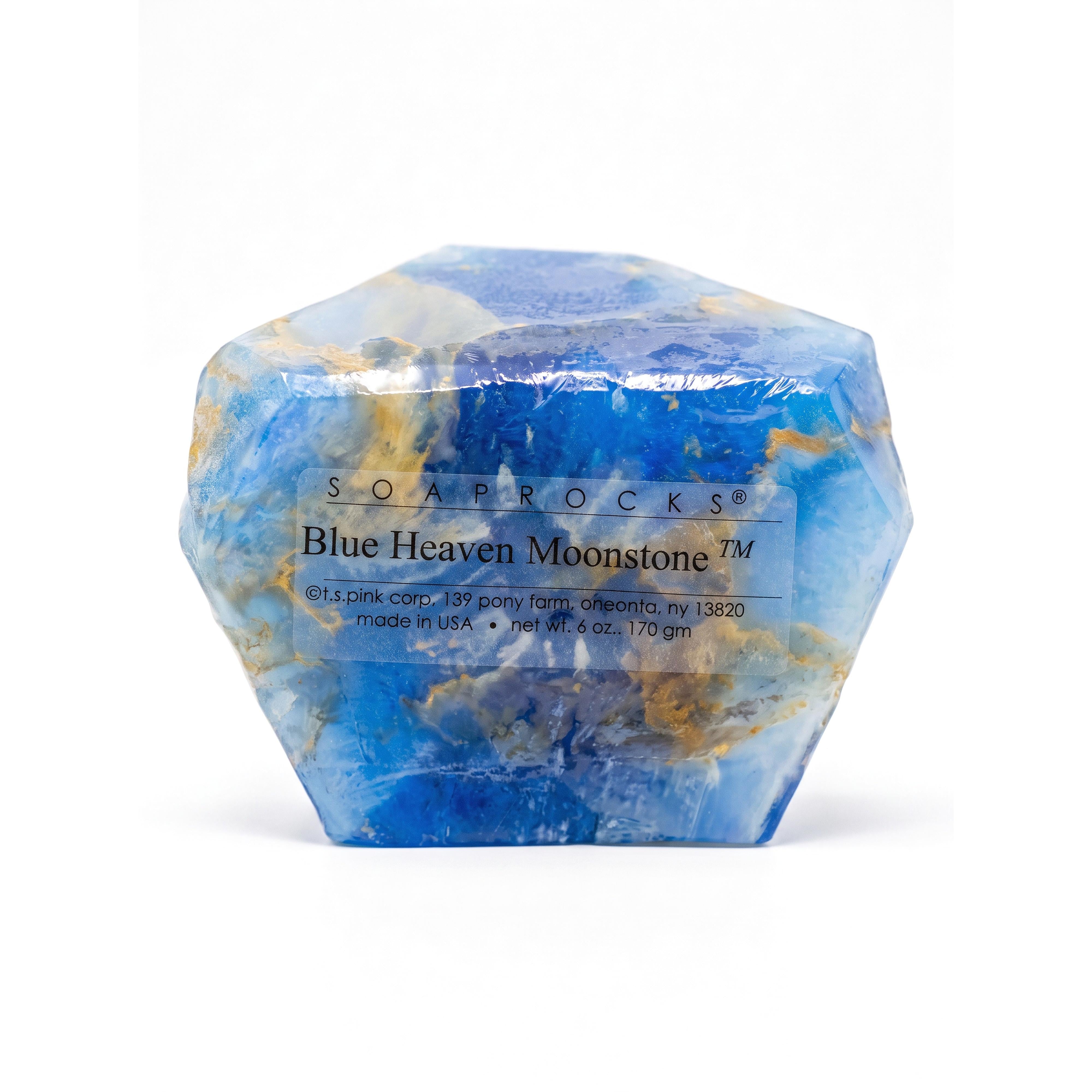 T.S. Pink SoapRocks 6 oz Blue Heaven Moonstone-T.S. Pink SoapRocks-Oak Manor Fragrances