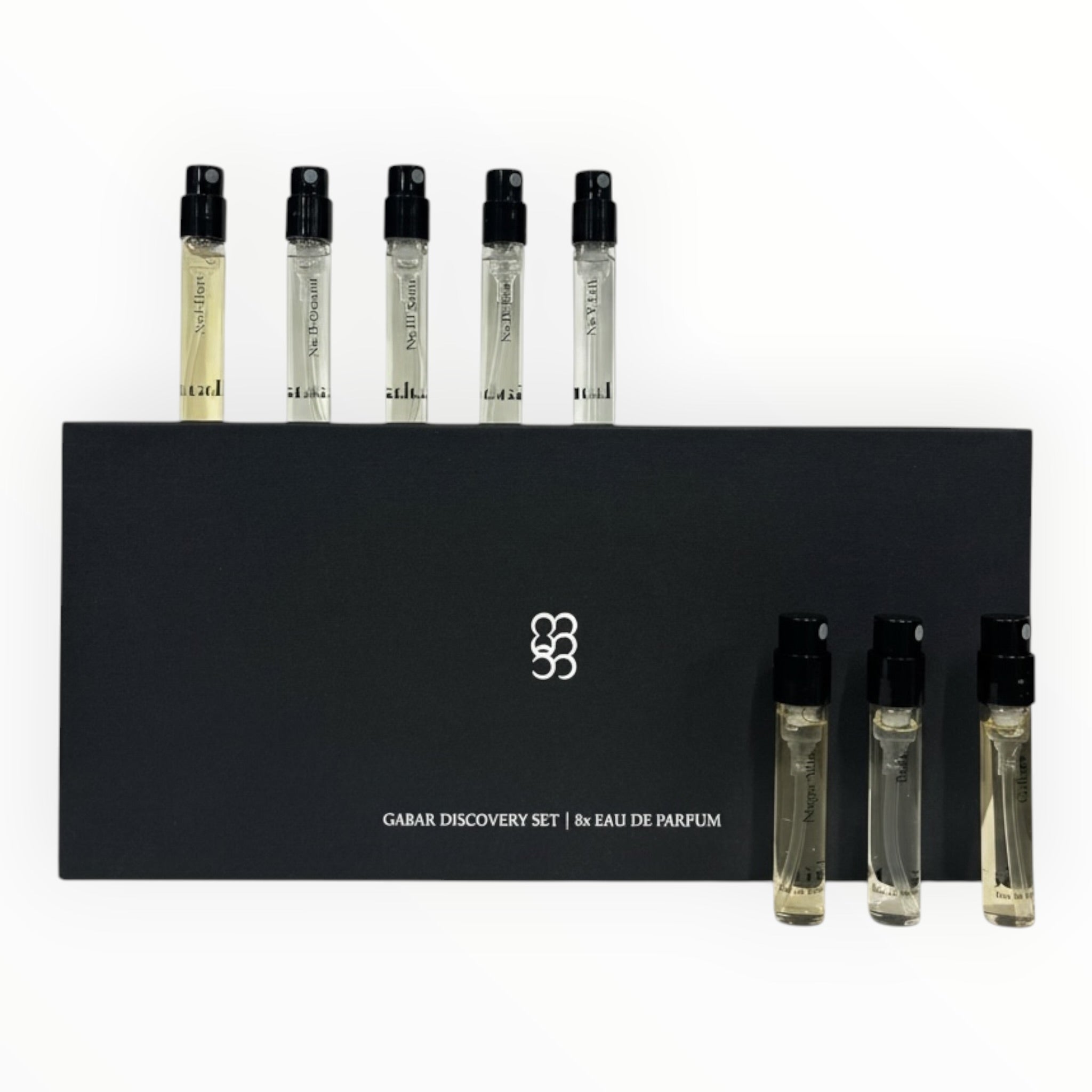 Gabar 8-Part Collection Eau de Parfum Discovery Set 8 x 2ml Gift Set-Gabar Eau de Parfums-Oak Manor Fragrances