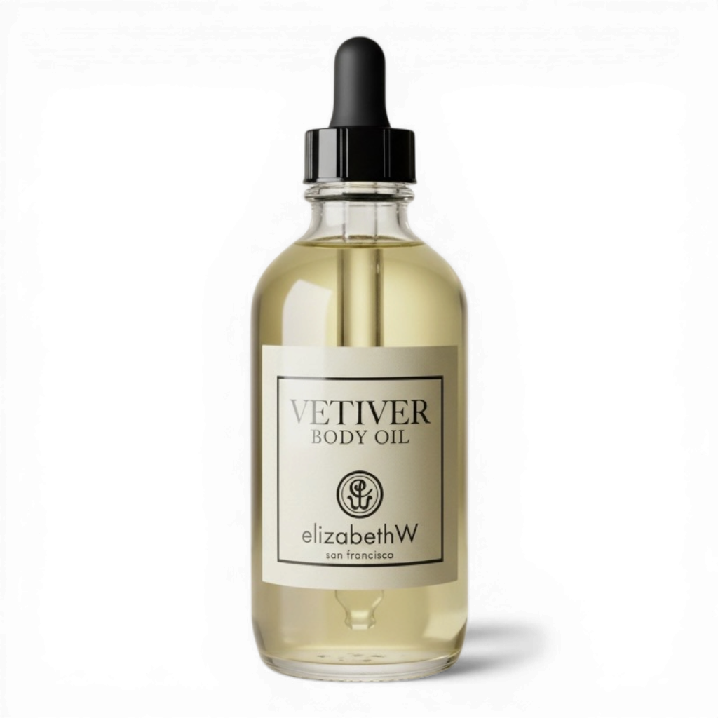 Elizabeth W Body Oil Vetiver-Elizabeth W-Oak Manor Fragrances