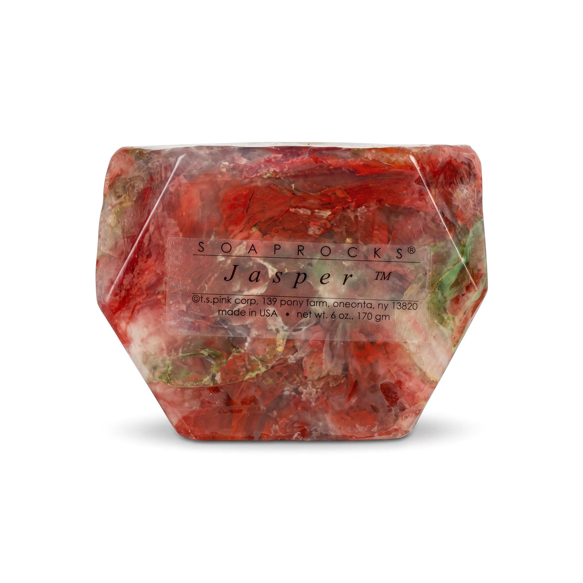 T.S. Pink SoapRocks 6 oz Jasper-T.S. Pink SoapRocks-Oak Manor Fragrances