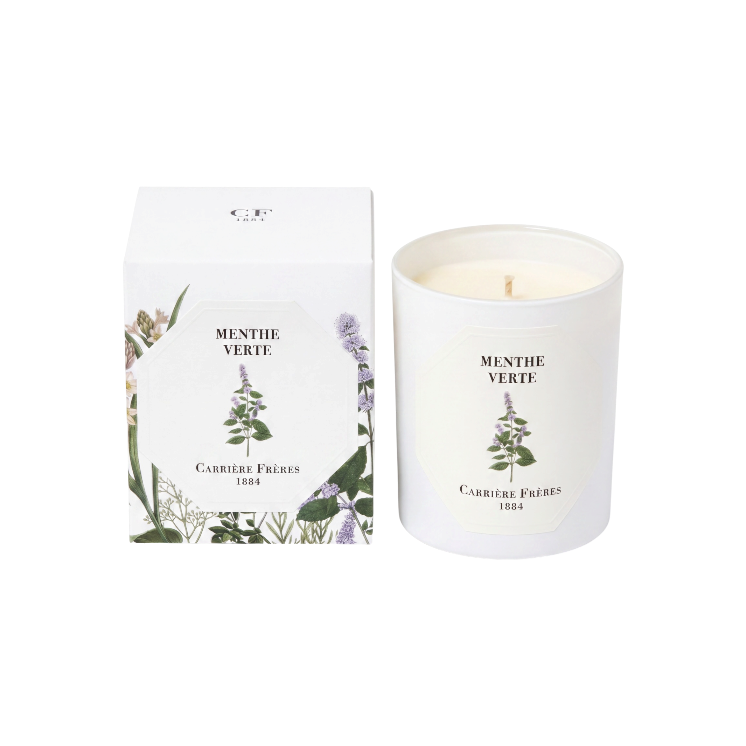 Carriere Freres Spearmint Candle 185 g-Carriere Freres-Oak Manor Fragrances