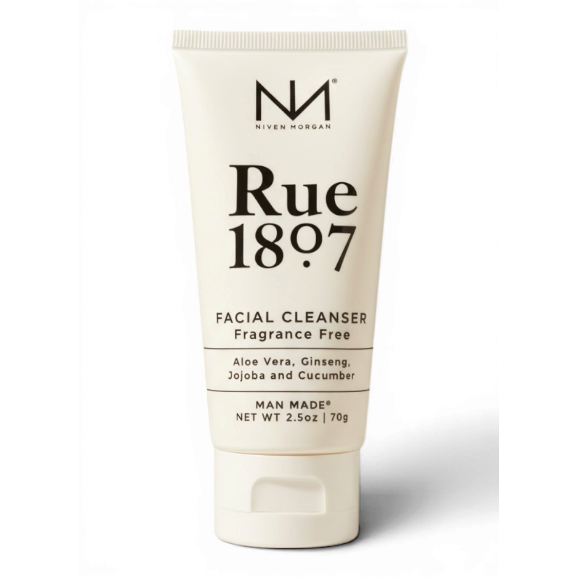 Niven Morgan Rue 1807 Facial Cleanser Fragrance Free 2.5 oz-Niven Morgan-Oak Manor Fragrances