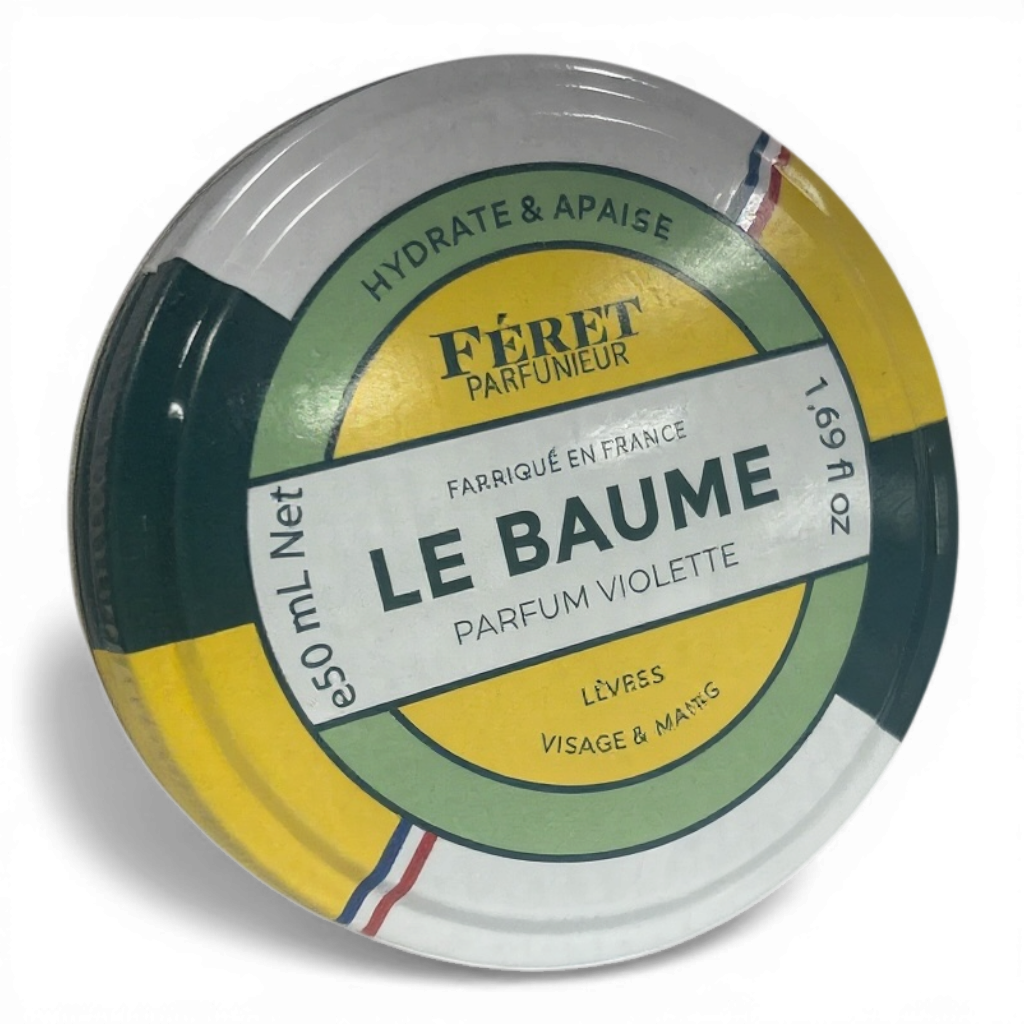 Feret Parfumeur Violet All-In-One Balm 15 ml or 50 ml Tin-Feret Parfumeur-Oak Manor Fragrances