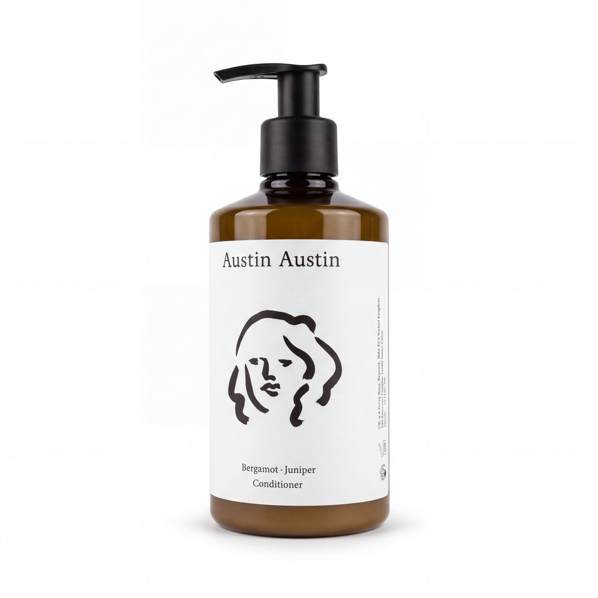 Austin Austin Organic Bergamot and Juniper Conditioner 300 ml-Austin Austin-Oak Manor Fragrances