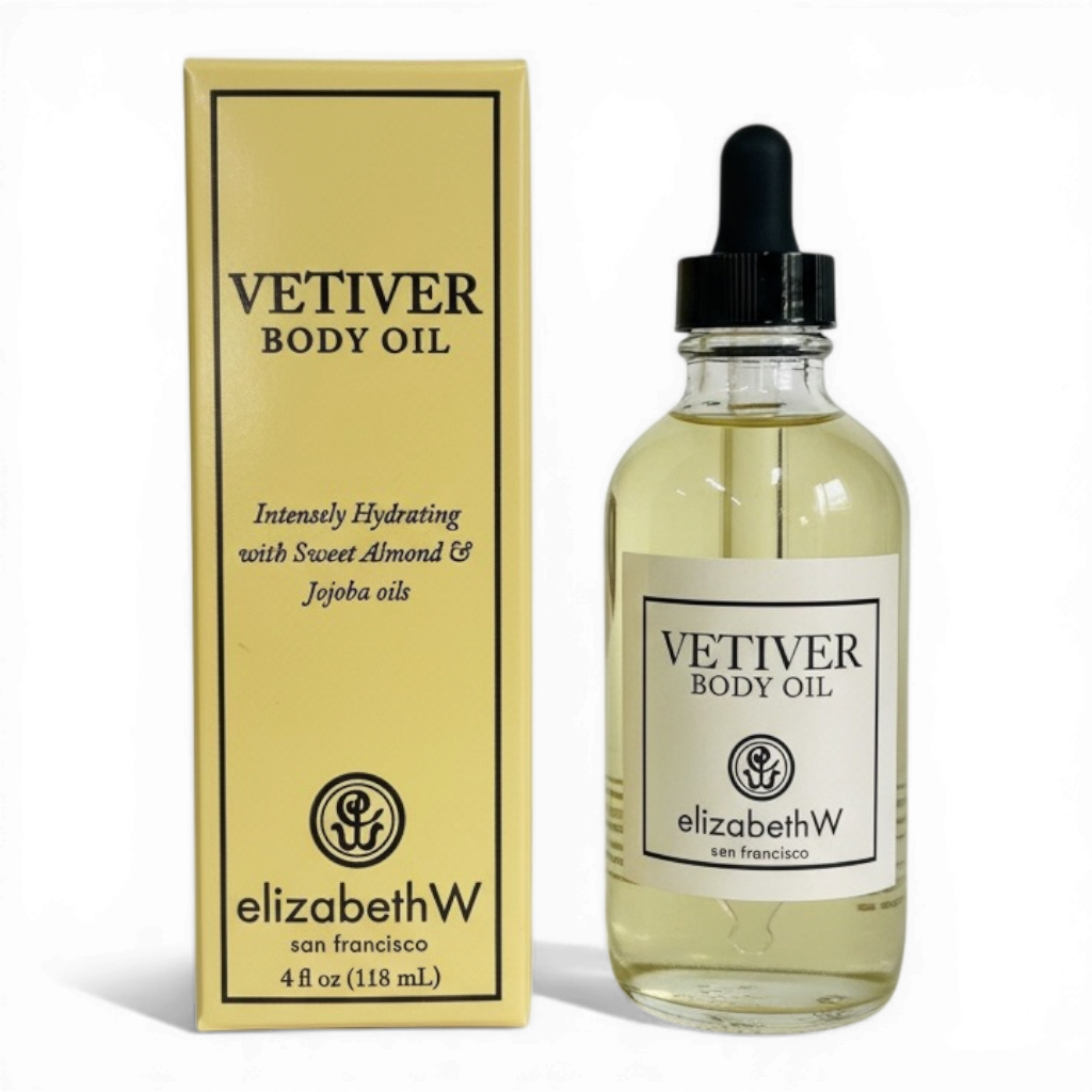 Elizabeth W Body Oil Vetiver-Elizabeth W-Oak Manor Fragrances
