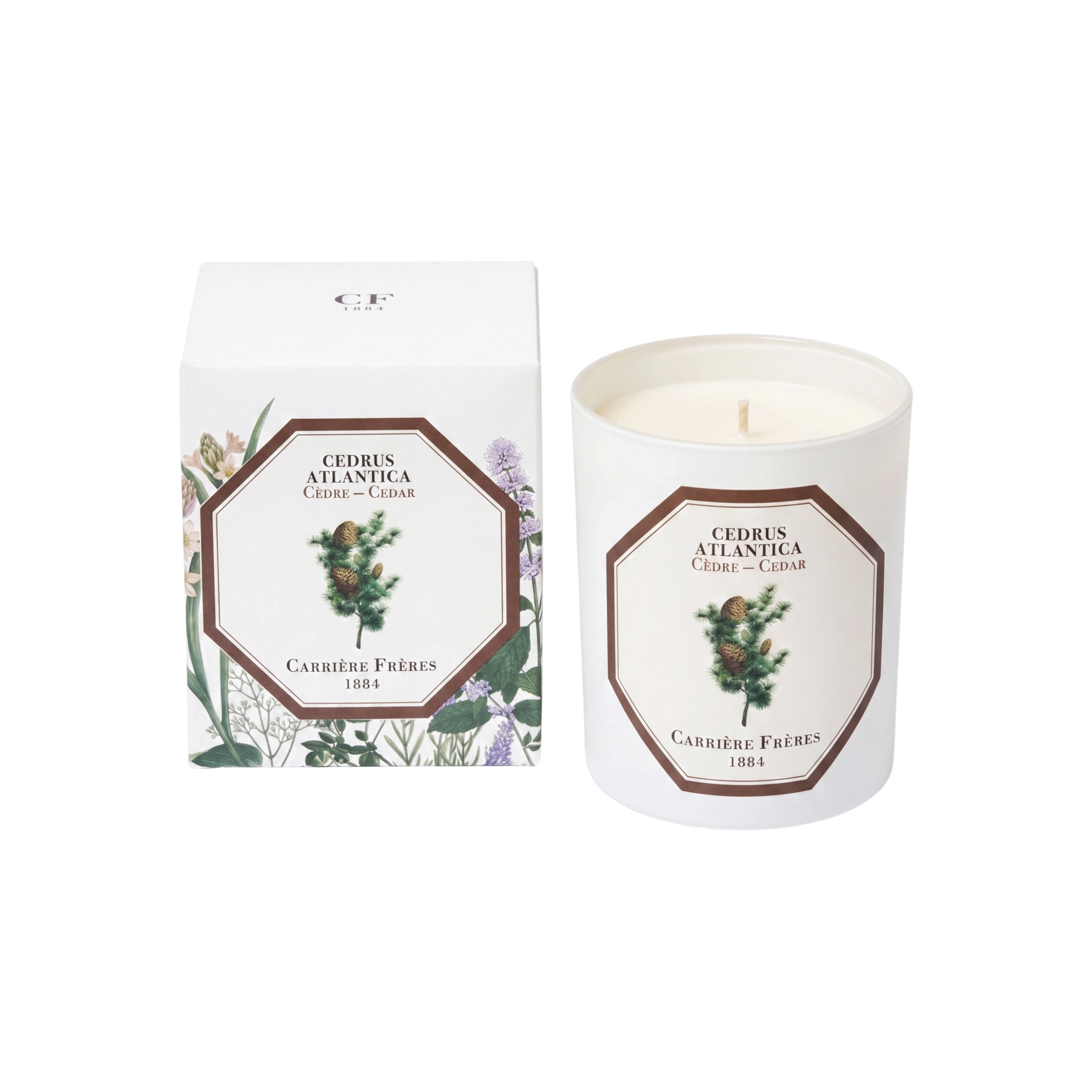 Carriere Freres Cedar Candle 185 g-Carriere Freres-Oak Manor Fragrances