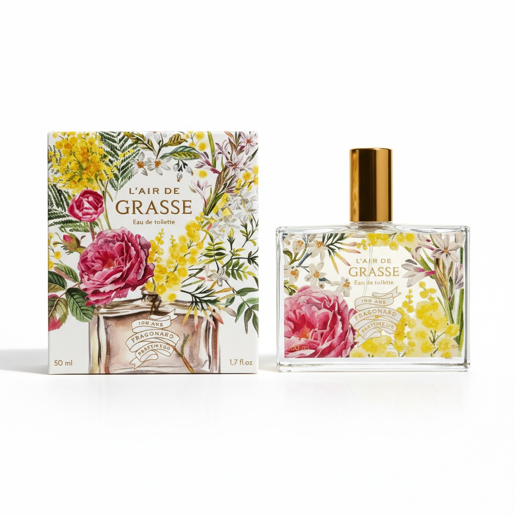 Fragonard 2026 Flower of the Year L'Air de Grasse Eau de Toilette 50 ml-Fragonard Parfumeur-Oak Manor Fragrances