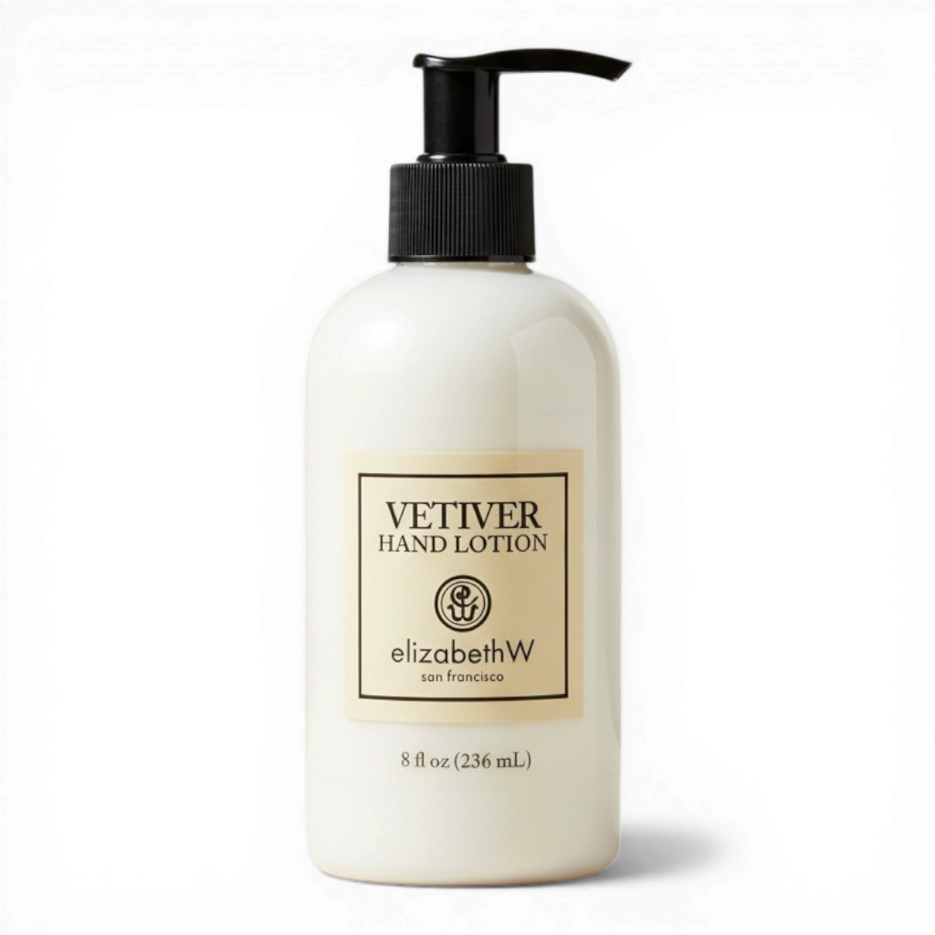 Elizabeth W Hand Lotion Vetiver 8 oz-Elizabeth W-Oak Manor Fragrances