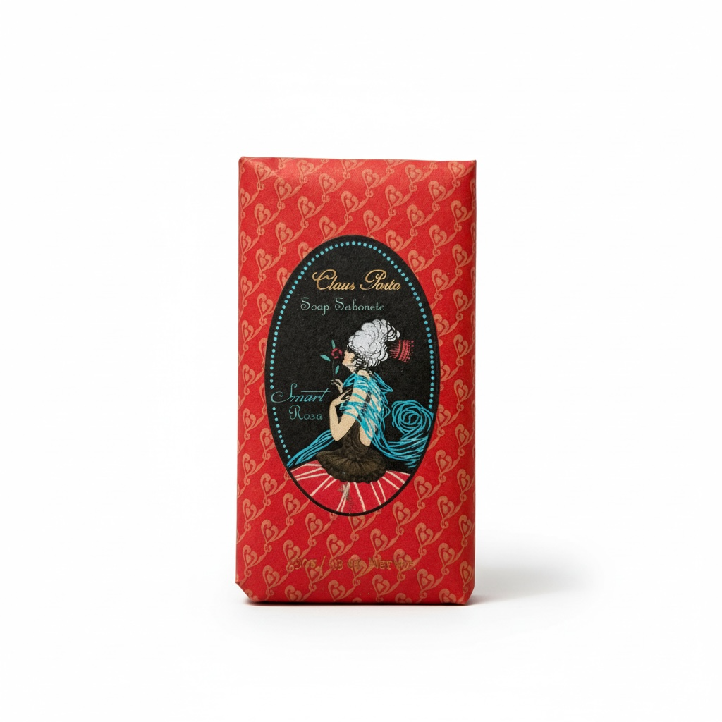 Claus Porto Smart Rosa Wax Sealed Soap Bar 150 g (5.3 oz)-Claus Porto-Oak Manor Fragrances