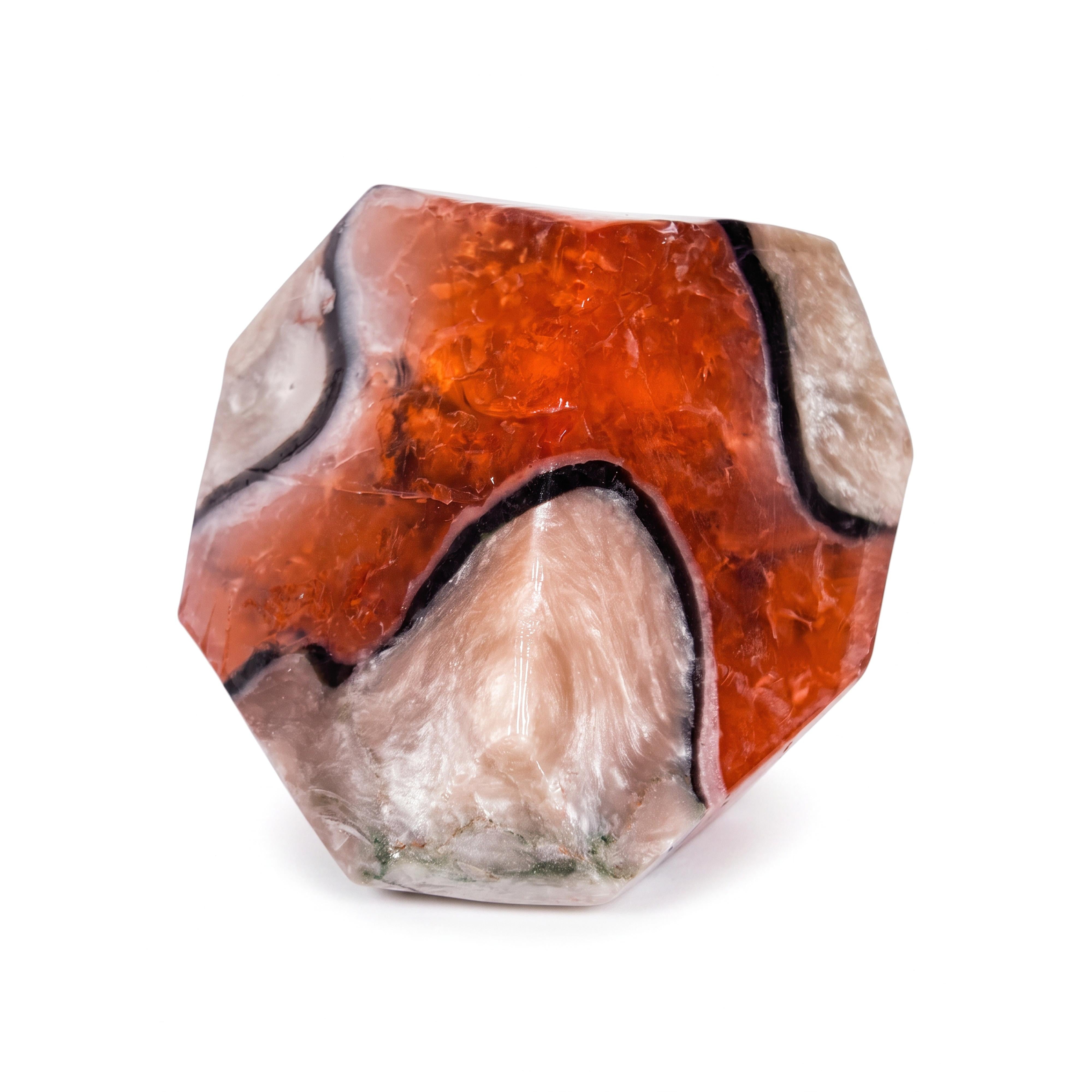T.S. Pink SoapRocks 6 oz Fire Geode-T.S. Pink SoapRocks-Oak Manor Fragrances