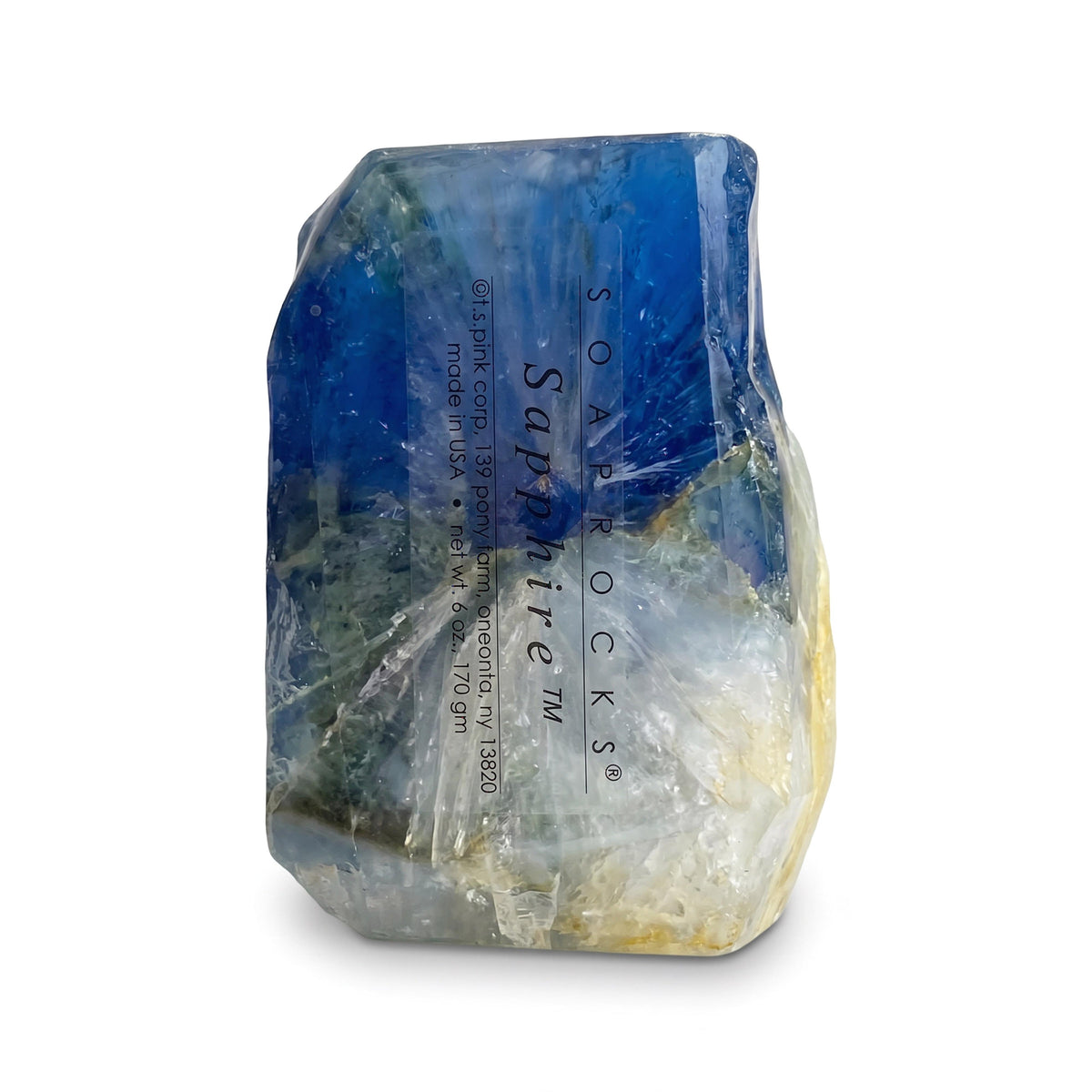T.S. Pink SoapRocks 6 oz Septemer Birthstone Sapphire-T.S. Pink SoapRocks-Oak Manor Fragrances