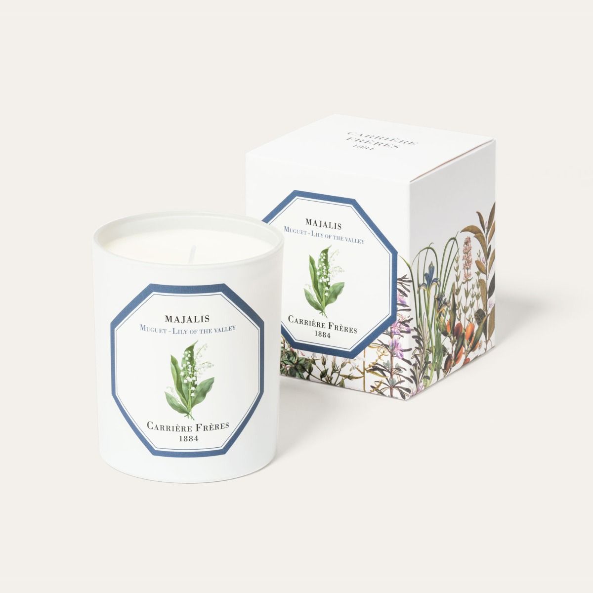 Carriere Freres Lily of the Valley Candle 185 g-Carriere Freres-Oak Manor Fragrances