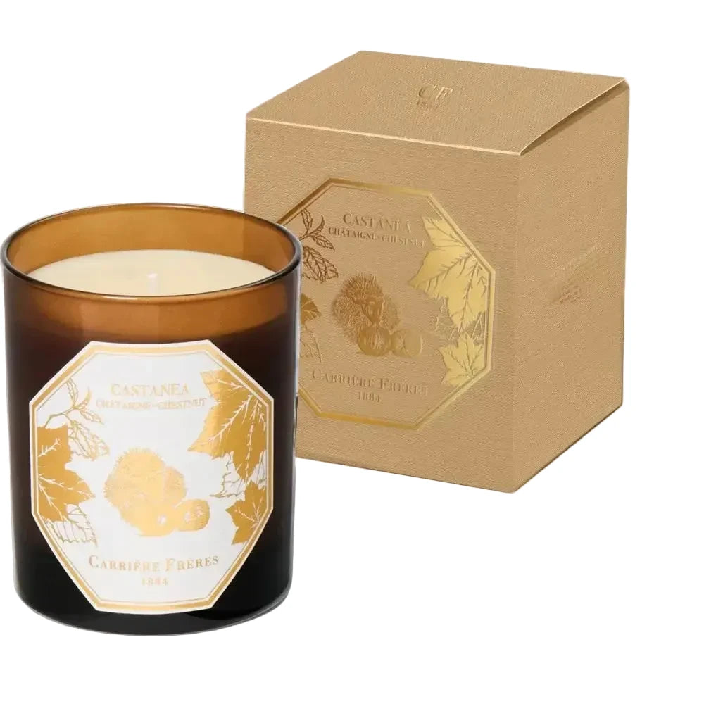 Carriere Freres Chestnut Seasonal Candle 185 g-Carriere Freres-Oak Manor Fragrances