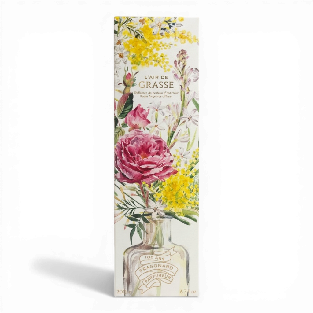 Fragonard 2026 Flower of the Year L'Air de Grasse Diffuser-Fragonard Parfumeur-Oak Manor Fragrances