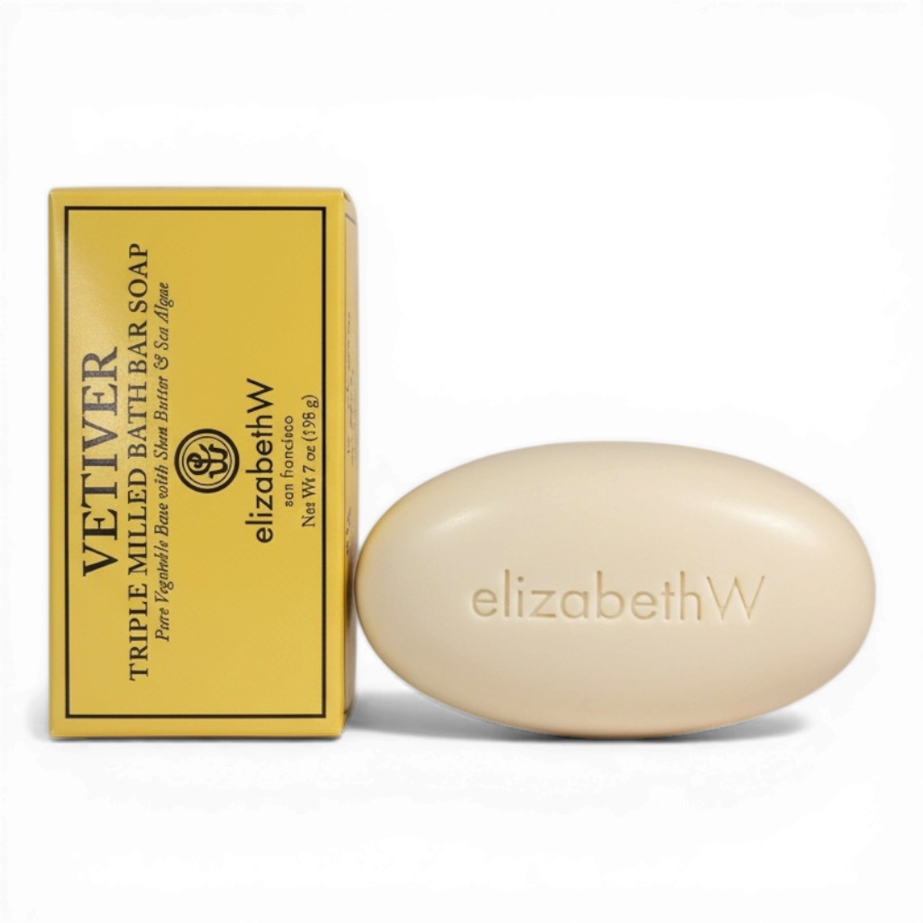 Elizabeth W Vetiver Soap Bath Bar 7 oz-Elizabeth W-Oak Manor Fragrances