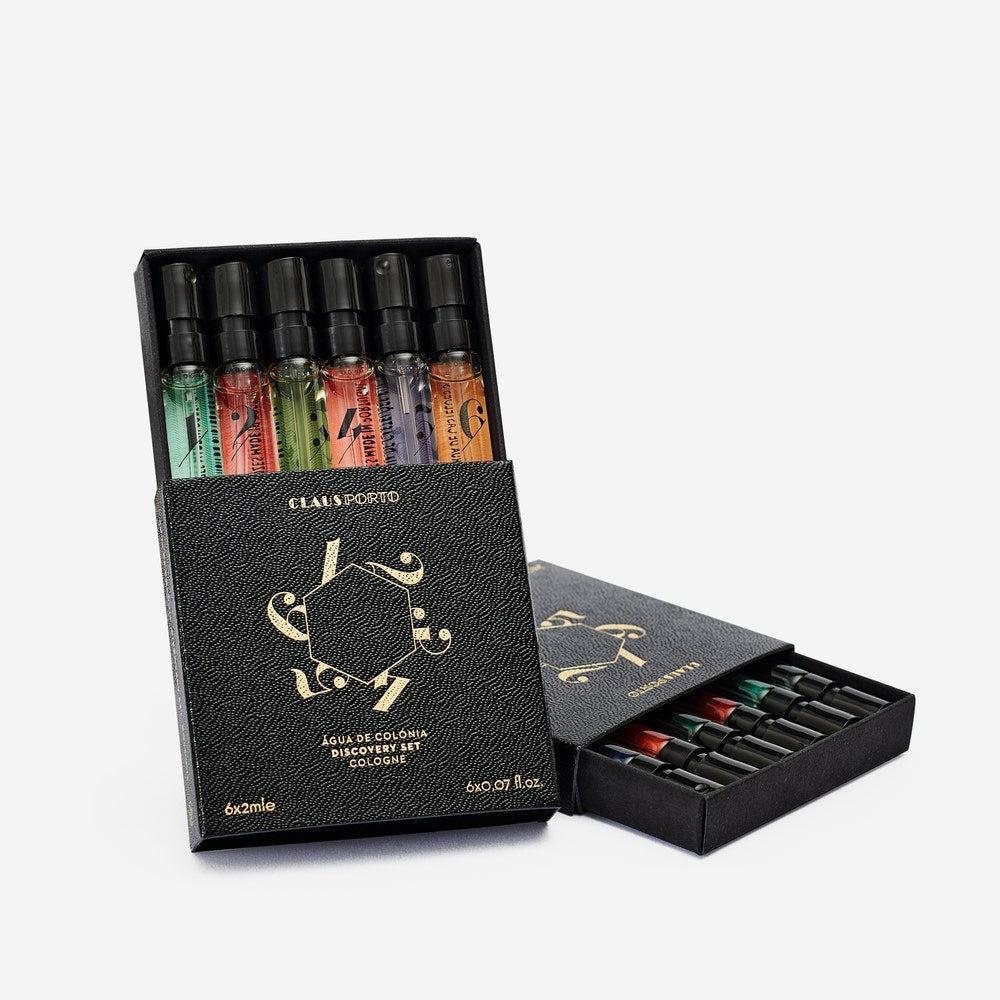 Claus Porto Agua de Colonia Discovery Set 6 x 2ml Colognes Gift Set-Claus Porto-Oak Manor Fragrances