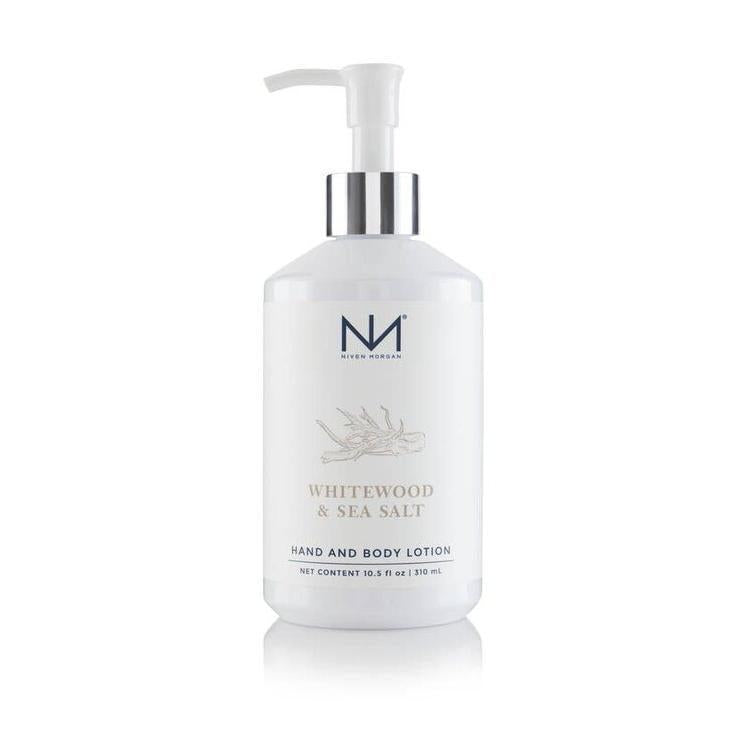 Niven Morgan Whitewood and Sea Salt Hand and Body Lotion 11 oz-Niven Morgan-Oak Manor Fragrances