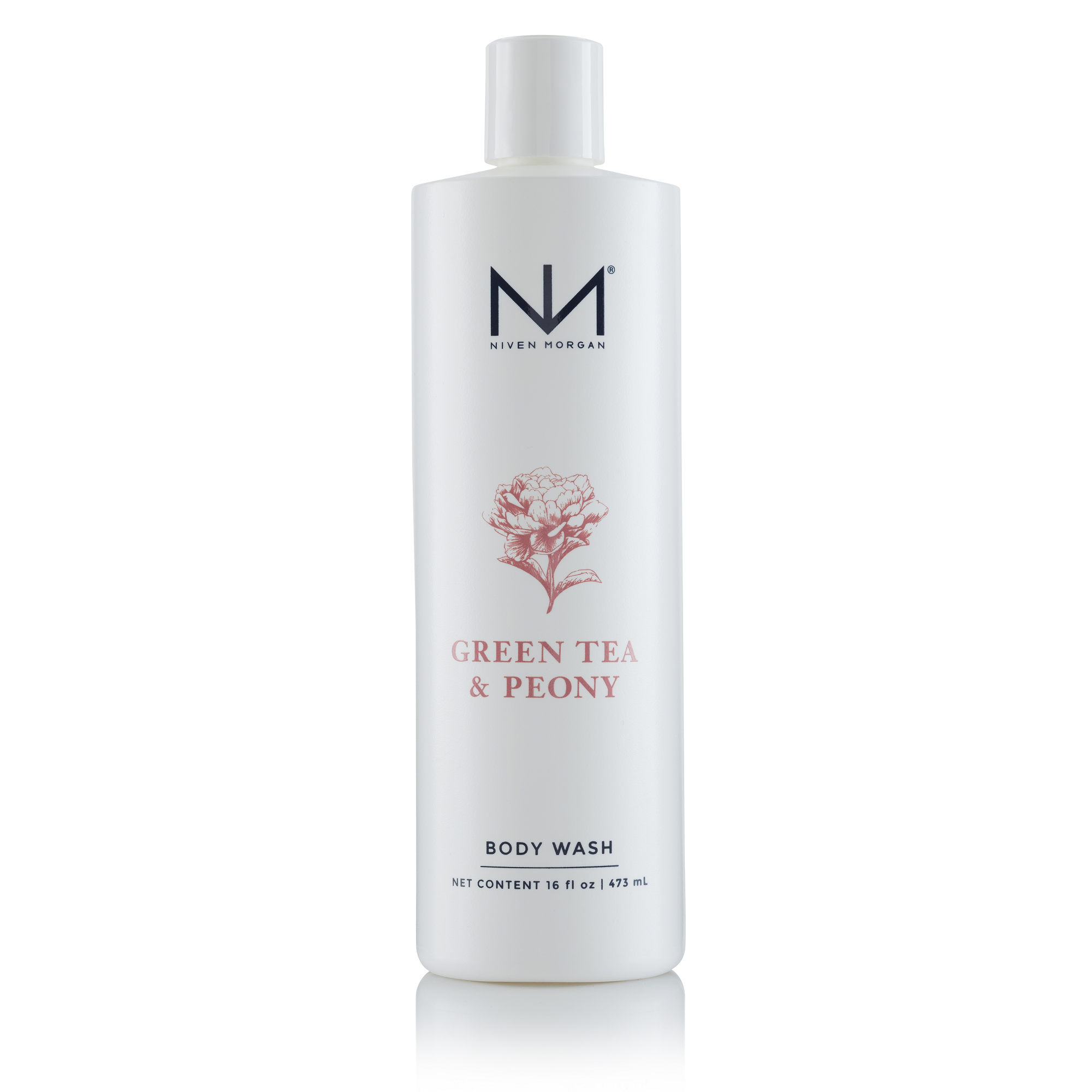 Niven Morgan Green Tea and Peony Body Wash 16 fl oz-Niven Morgan-Oak Manor Fragrances