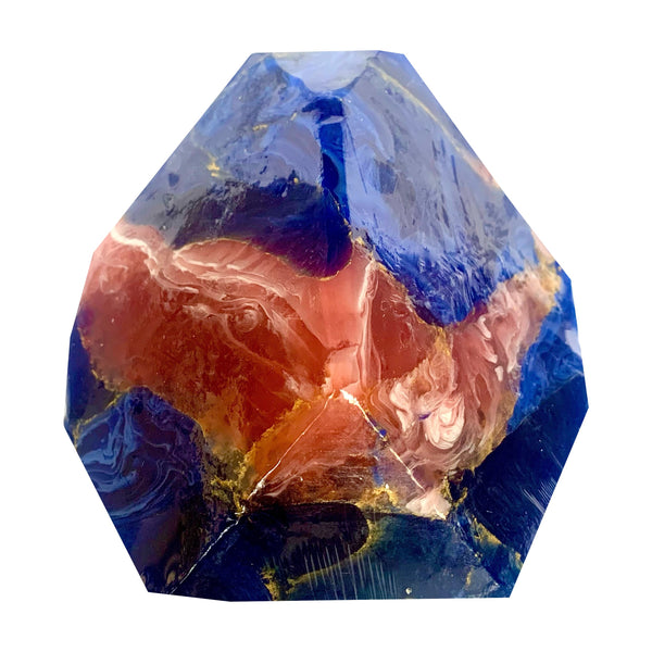 T.S. Pink SoapRocks Jewel Collection - Rhodochrosite in Lapis Lazuli-T.S. Pink SoapRocks-Oak Manor Fragrances