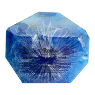 T.S. Pink SoapRocks Jewel Collection - White Opal in Blue Diamond-T.S. Pink SoapRocks-Oak Manor Fragrances