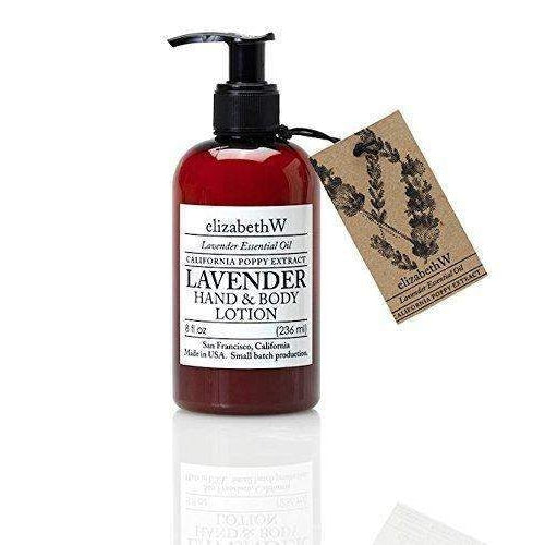 Elizabeth W Lavender Hand and Body Lotion 8 oz-Elizabeth W-Oak Manor Fragrances