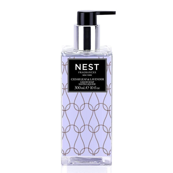 Nest Fragrances Cedar Leaf and Lavender Liquid Soap 10 oz-Nest Fragrances-Oak Manor Fragrances