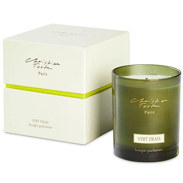 Christian Tortu Vert Frais (Fresh Green) 190 Gram Candle-Christian Tortu-Oak Manor Fragrances