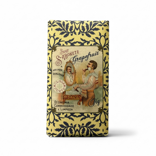 Claus Porto Barbear Grapefruit Wax Sealed Soap Bar 150 g (5.3 oz)-Claus Porto-Oak Manor Fragrances