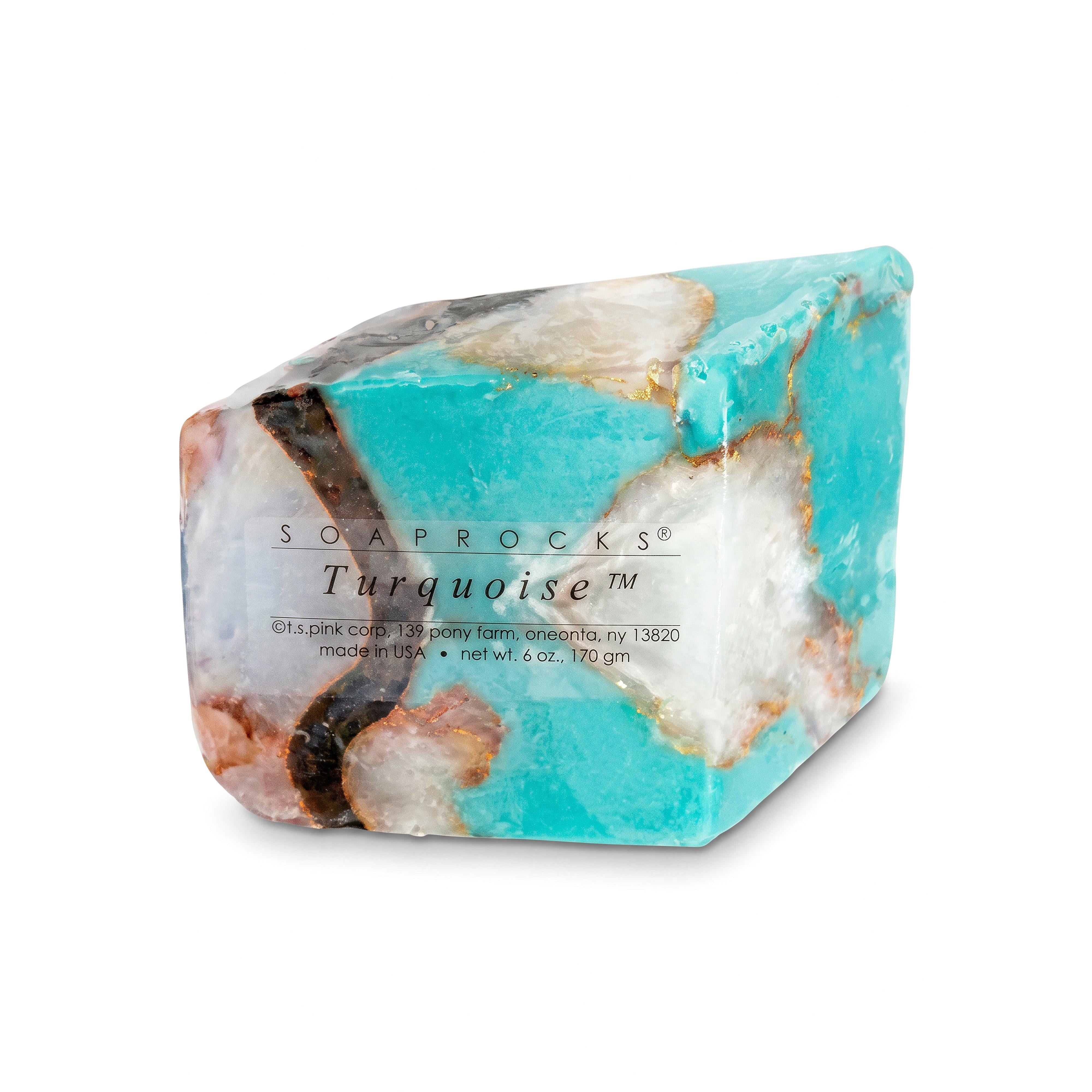 T.S. Pink SoapRocks 6 oz Turquoise-T.S. Pink SoapRocks-Oak Manor Fragrances
