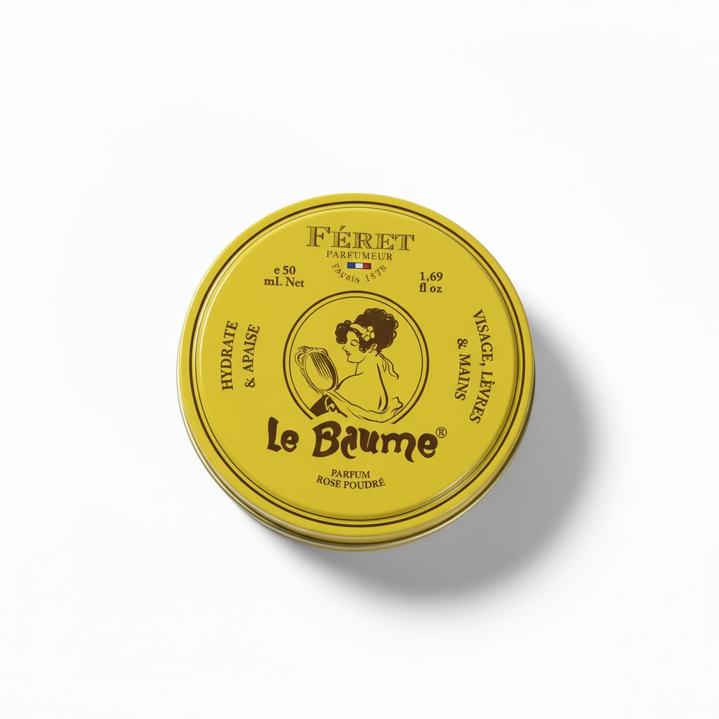 Feret Parfumeur Le Baume Original Rose All-In-One Balm 15 ml or 50 ml Tin-Feret Parfumeur-Oak Manor Fragrances