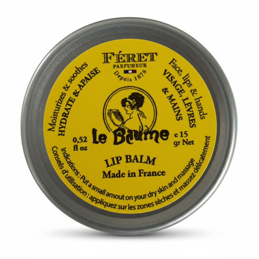 Feret Parfumeur Le Baume Original Rose All-In-One Balm 15 ml or 50 ml Tin-Feret Parfumeur-Oak Manor Fragrances