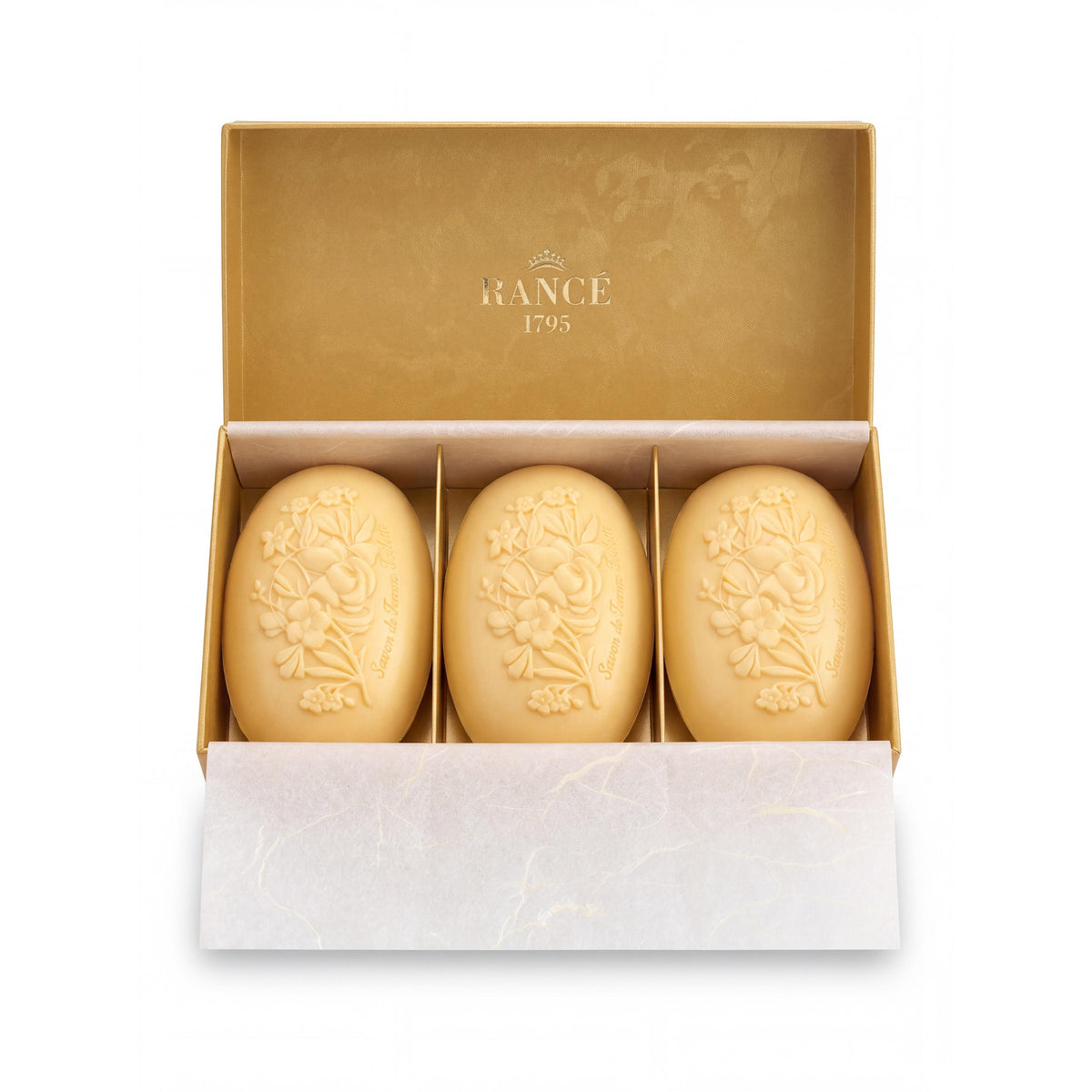Rance 1795 Jasmin Royal Soap Set 3 x 100g-Rance Soaps-Oak Manor Fragrances