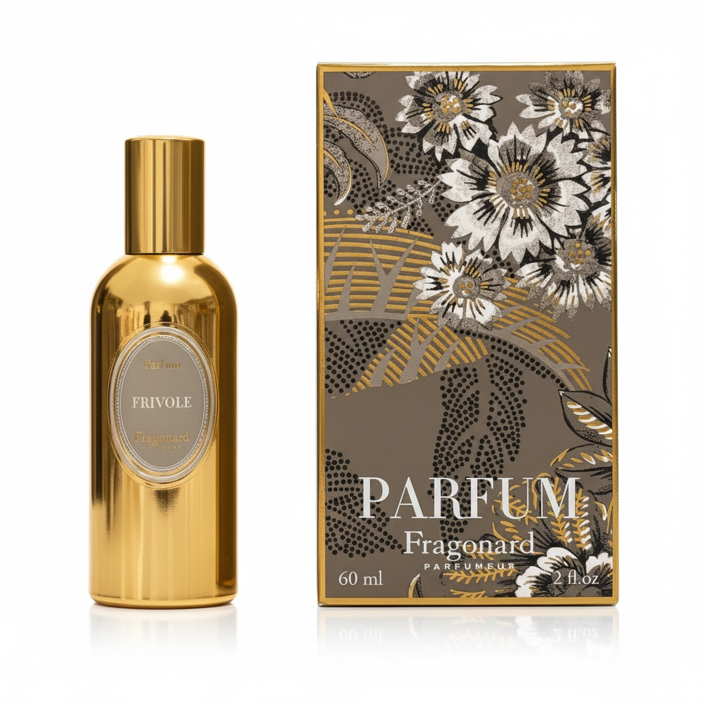 Fragonard Frivole Gold Bottle Parfum-Fragonard Parfumeur-Oak Manor Fragrances