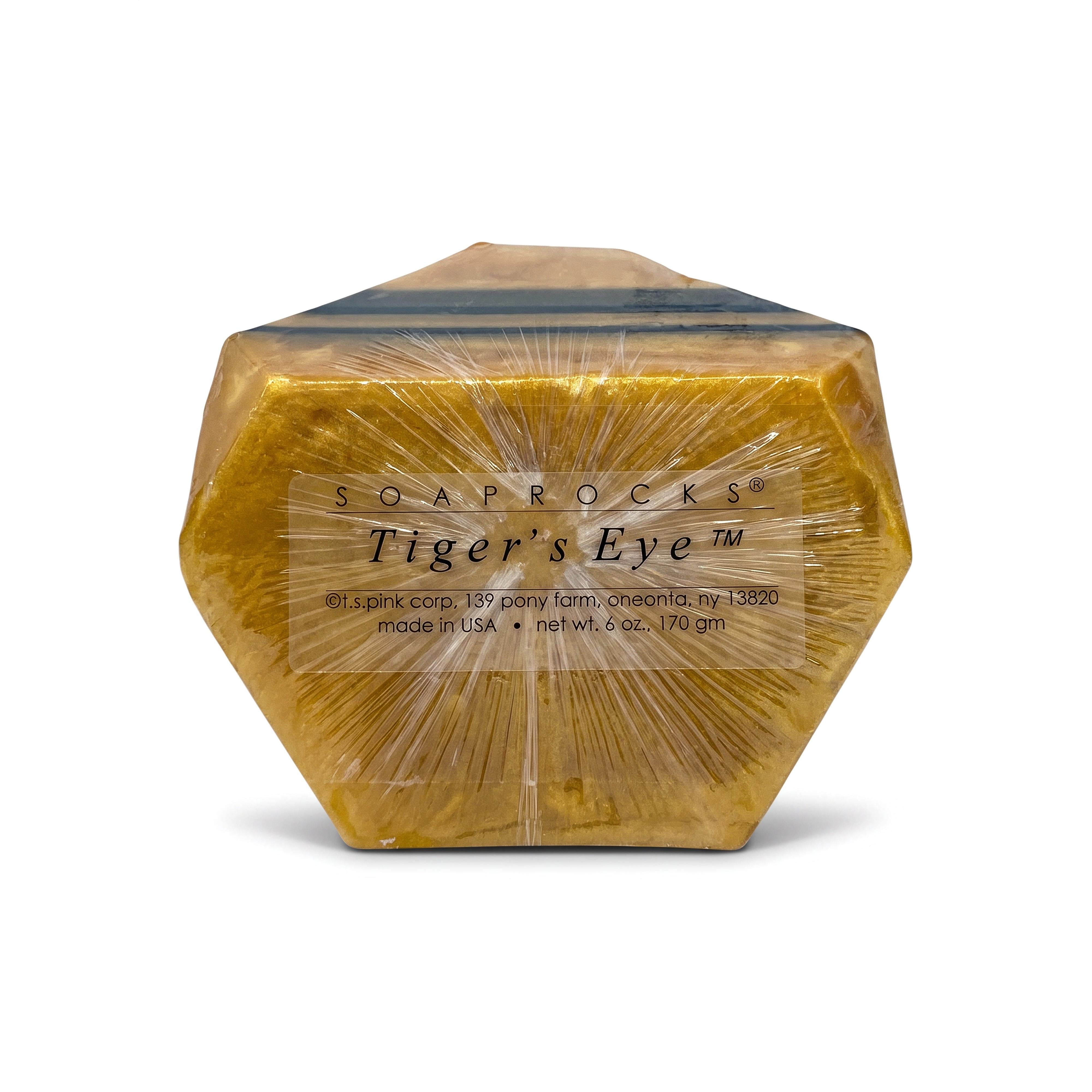 T.S. Pink SoapRocks 6 oz Tiger's Eye-T.S. Pink SoapRocks-Oak Manor Fragrances