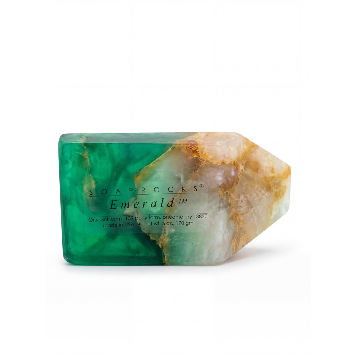 T.S. Pink SoapRocks 6 oz May Birthstone Emerald-T.S. Pink SoapRocks-Oak Manor Fragrances