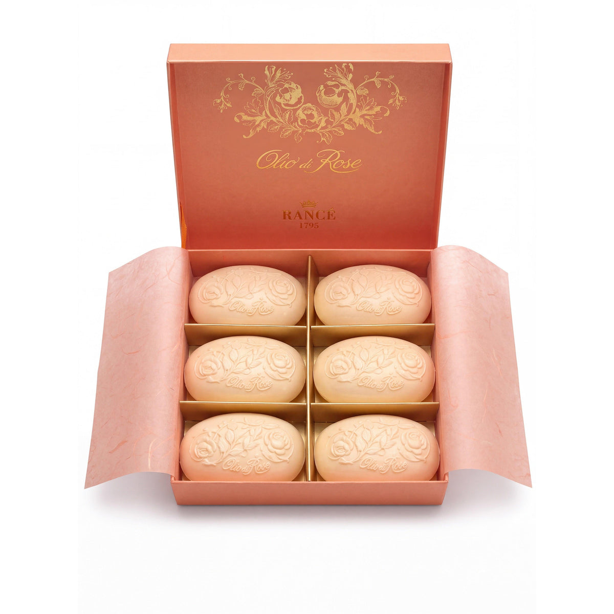 Rance 1795 Soaps Olio di Rose Soap Box-Rance Soaps-Oak Manor Fragrances