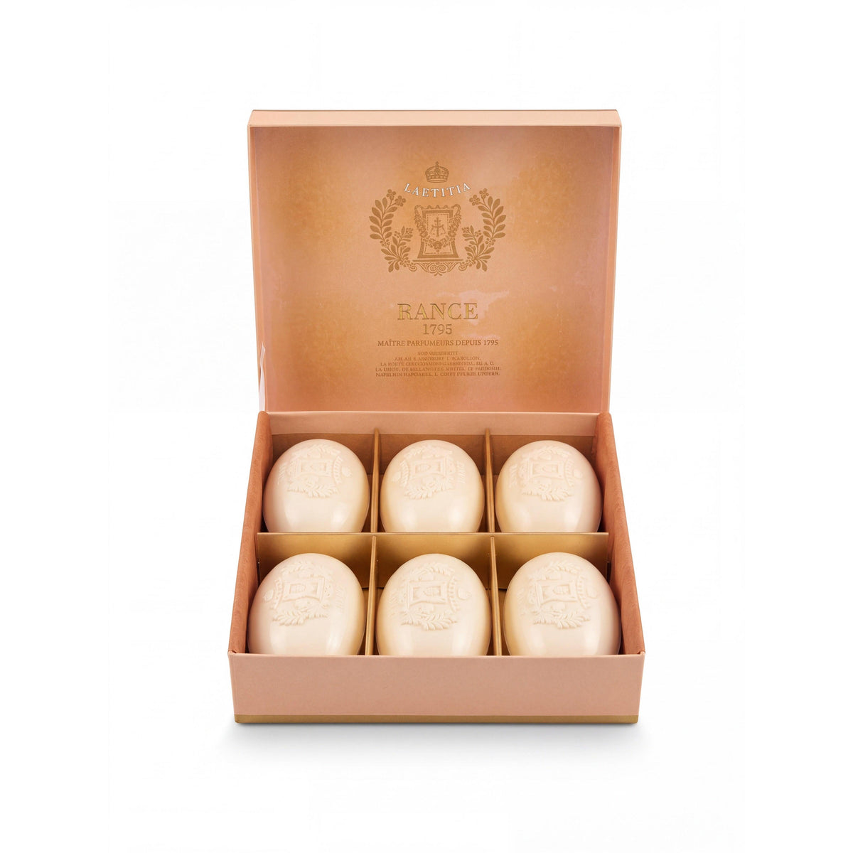 Rance 1795 Soaps Laetitia Fine Soap Box Set-Rance Soaps-Oak Manor Fragrances