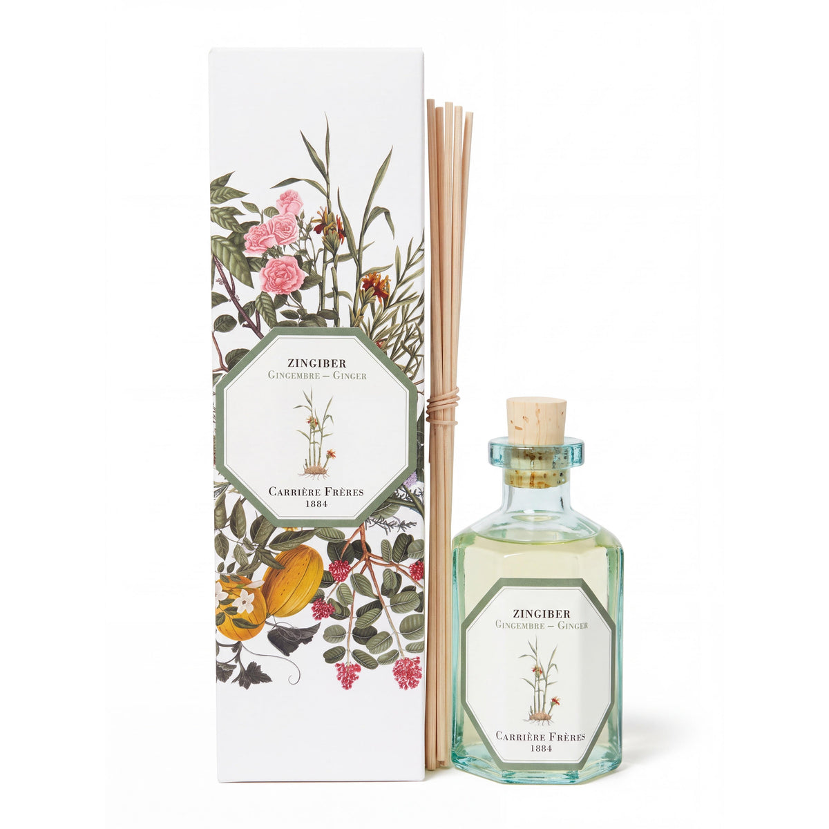 Carriere Freres Ginger Diffuser 200 ml-Carriere Freres-Oak Manor Fragrances