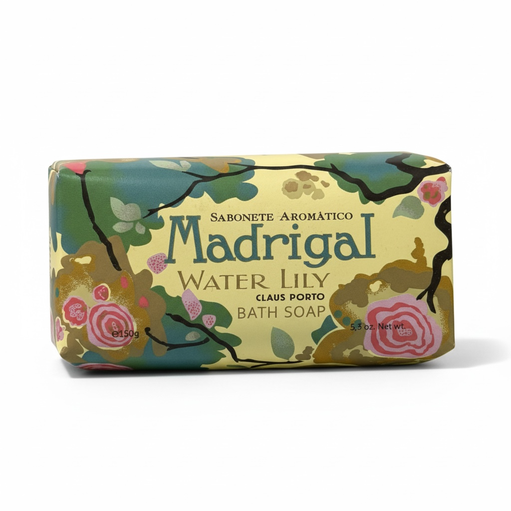 Claus Porto Madrigal Water Lily Soap Bar 150 g (5.3 oz)-Claus Porto-Oak Manor Fragrances