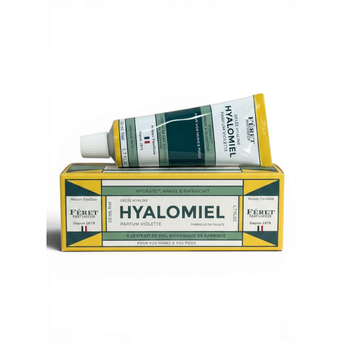 Feret Parfumeur Violet Hyaline Hydrating Jelly with Organic Honey ( Le Hyalomiel Gelee) 1.7 oz-Feret Parfumeur-Oak Manor Fragrances