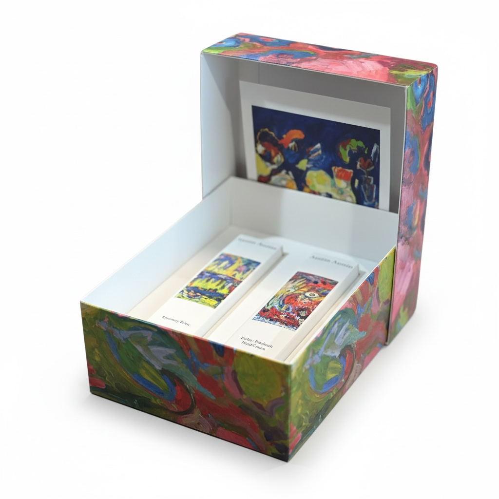 Austin Austin Organic Rosemary Balm and Cedar Patchouli Hand Cream Gift Set-Austin Austin-Oak Manor Fragrances