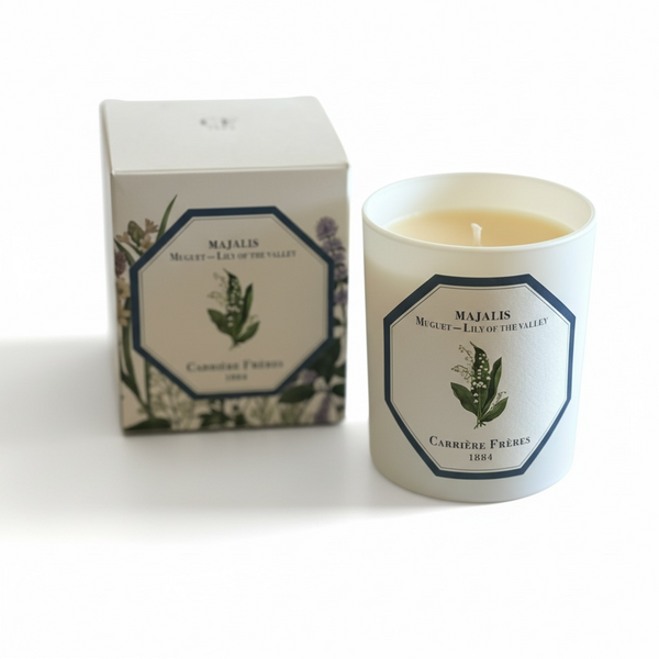 Carriere Freres Lily of the Valley Candle 185 g-Carriere Freres-Oak Manor Fragrances