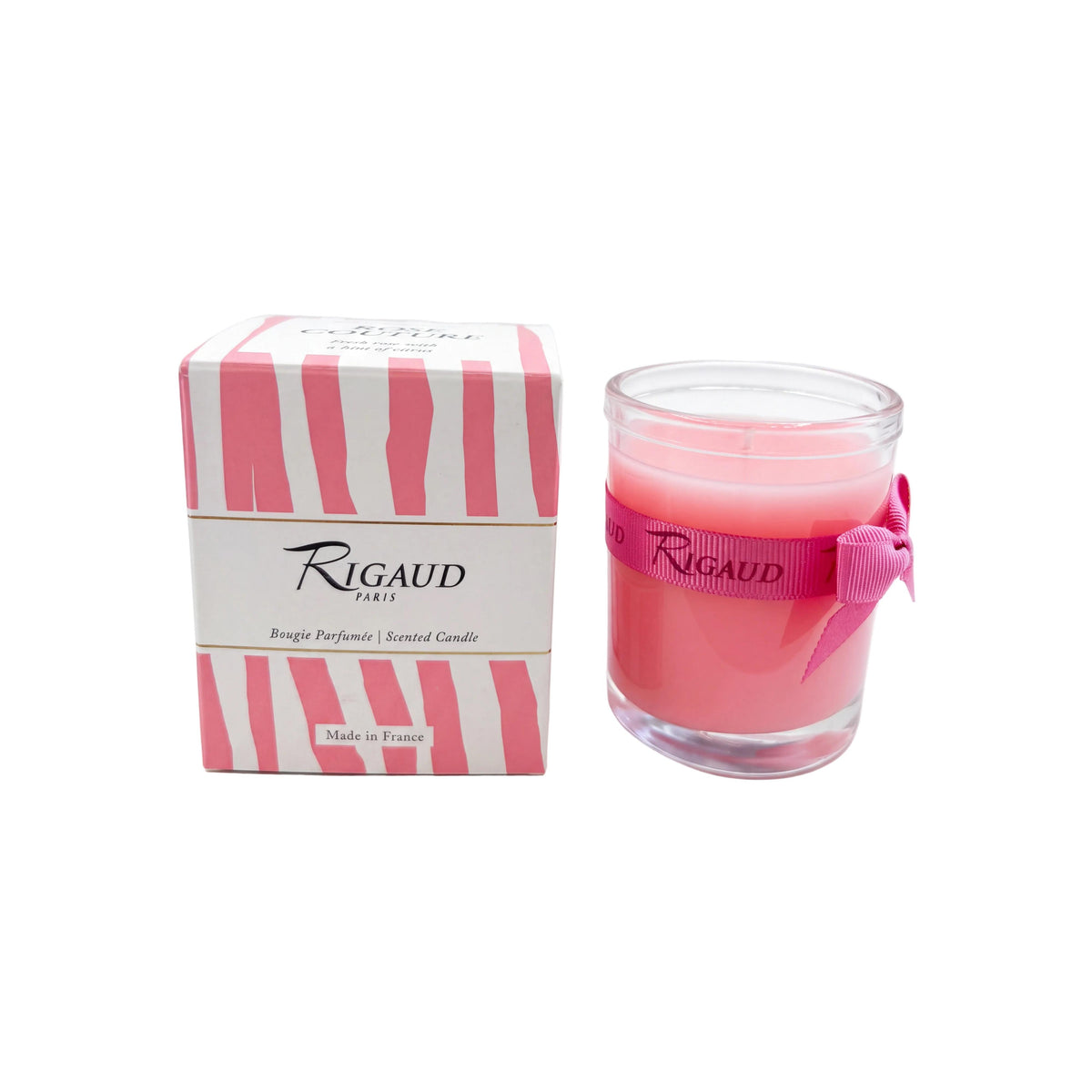 Rigaud Paris Rose Couture 230 or 60 Gram Candle-Rigaud Paris-Oak Manor Fragrances