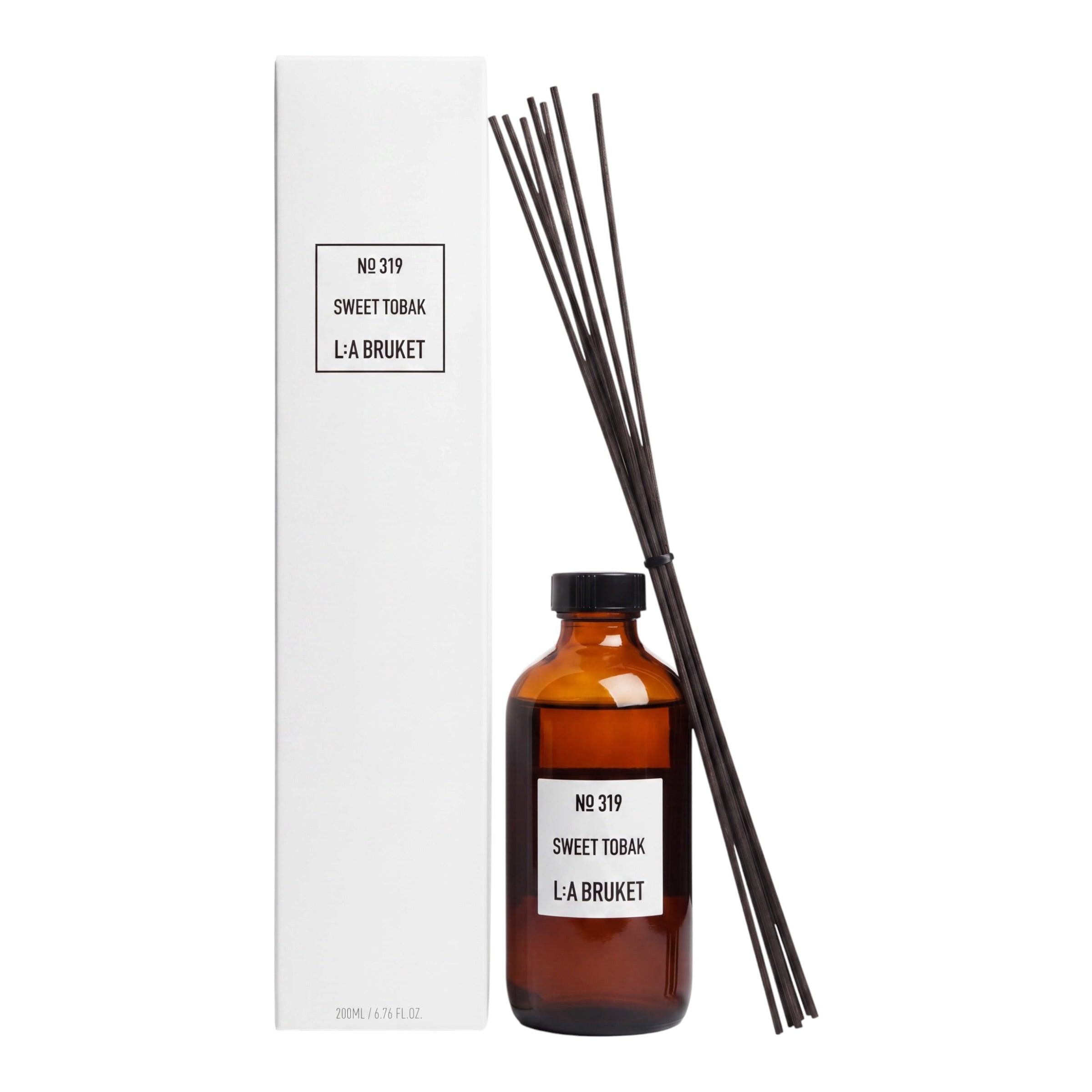 L:A Bruket No. 319 Sweet Tobak Home Reed Diffuser 200 ml-L:A Bruket-Oak Manor Fragrances