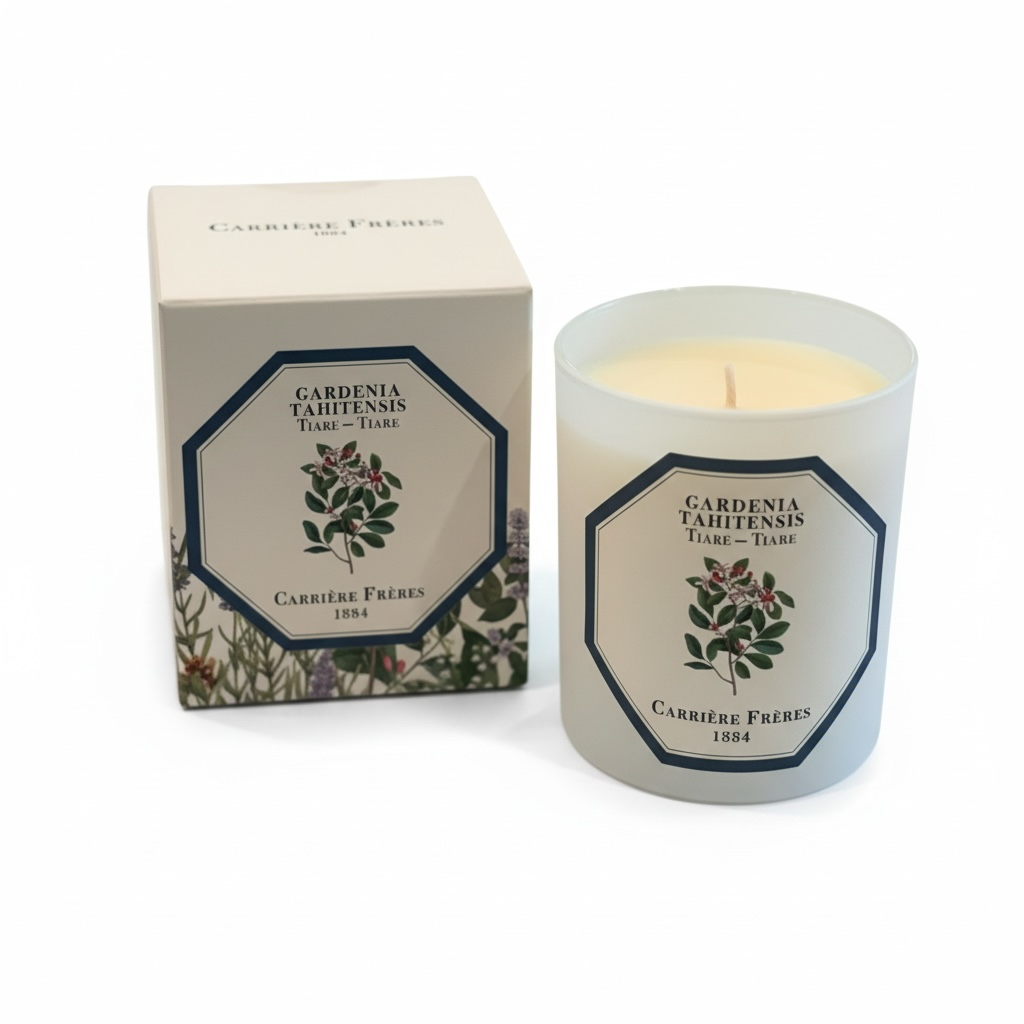 Carriere Freres Tiare Candle 185 g-Carriere Freres-Oak Manor Fragrances