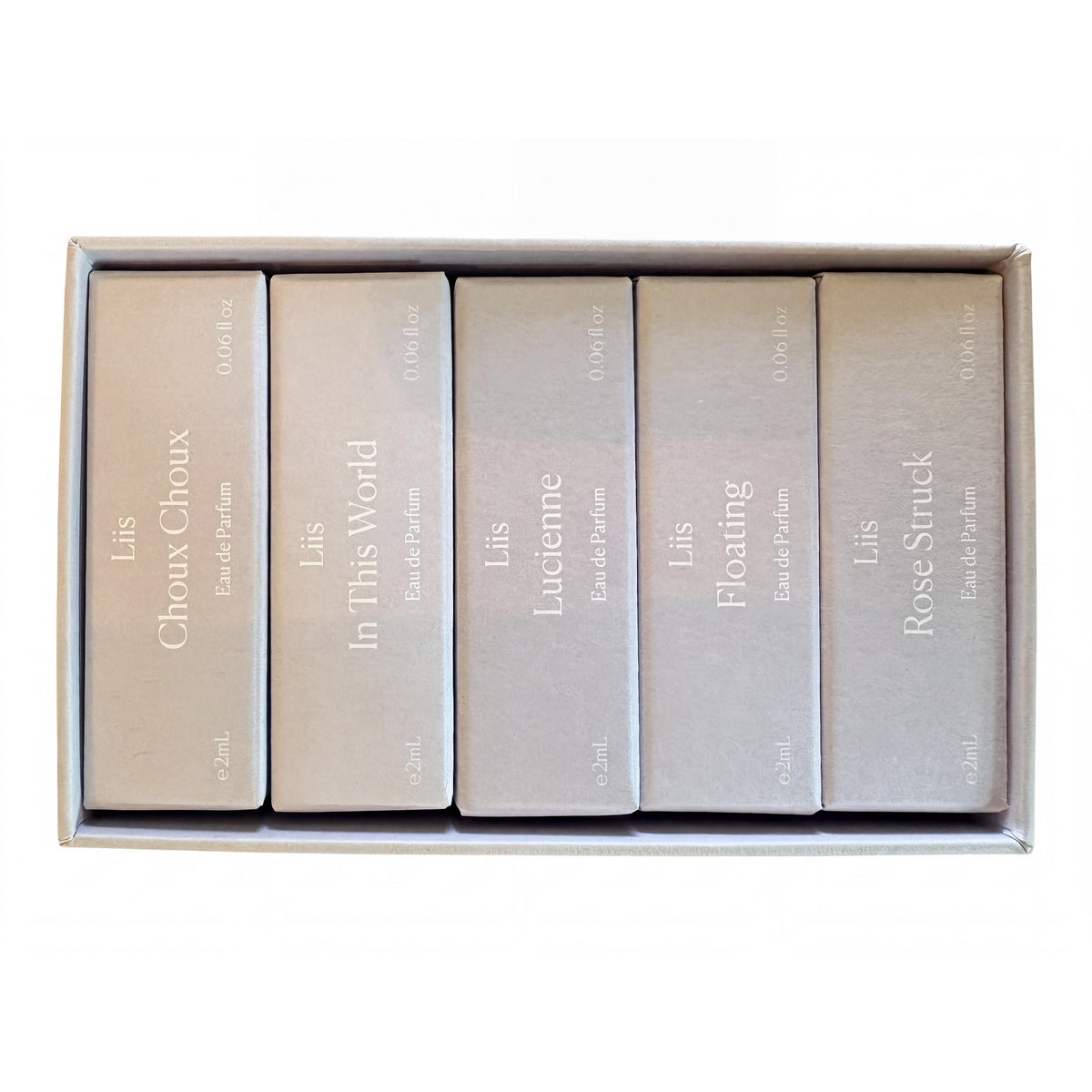 Liis Vivid Discovery Set 5 x 2 ml Eau de Parfum-Liis Fragrances-Oak Manor Fragrances
