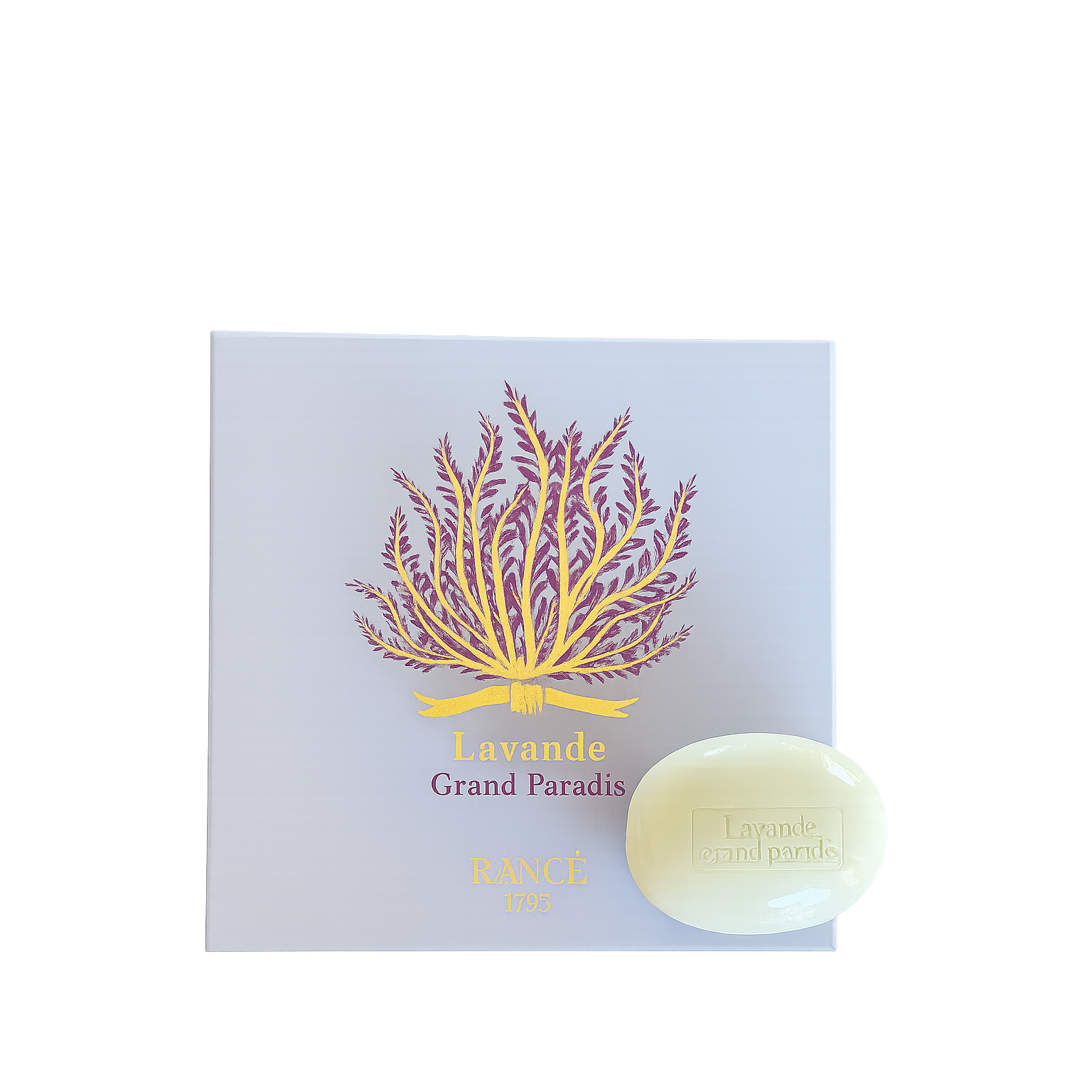 Rance Soaps Lavender Grand Paradis Soap Box-Rance Soaps-Oak Manor Fragrances