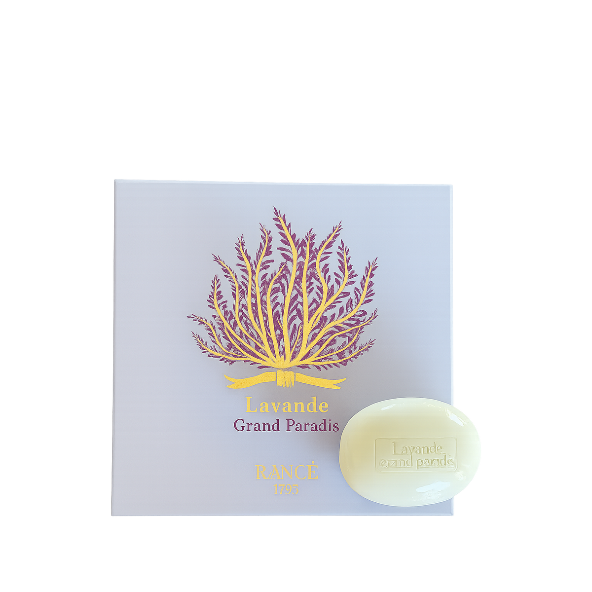 Rance Soaps Lavender Grand Paradis Soap Box-Rance Soaps-Oak Manor Fragrances